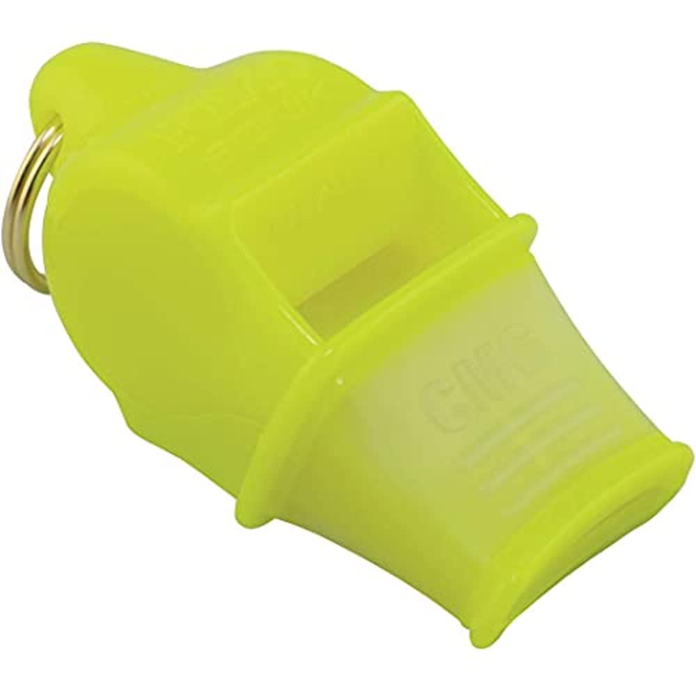 Fox 40 Sonik Blast CMG Neon Whistle for Adults Outdoor Sports Events