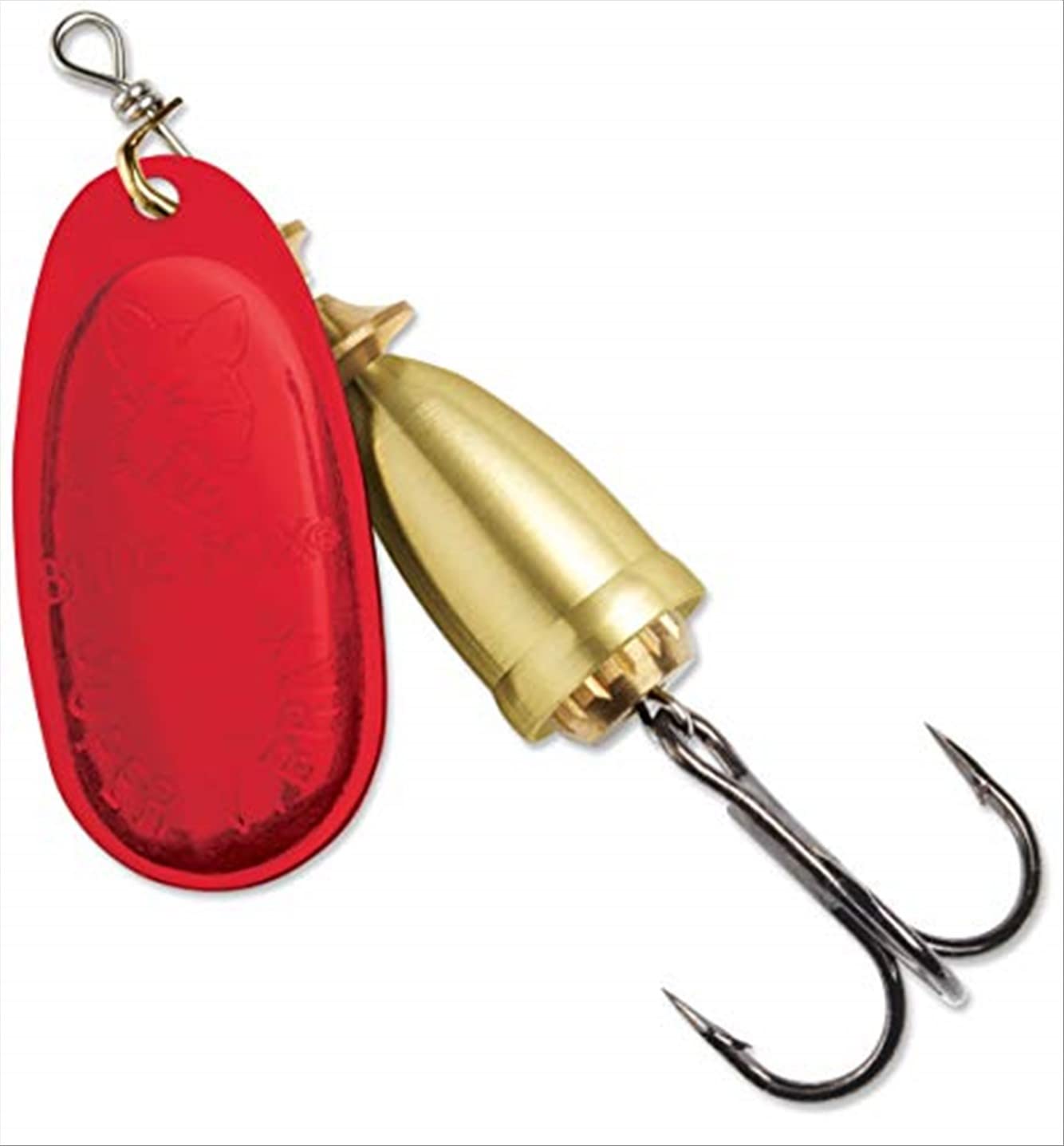 Blue Fox Classic Vibrax Bleeding Series Inline Spinner for Bass Fishing in Clear Water Features Premium Quality and Opti